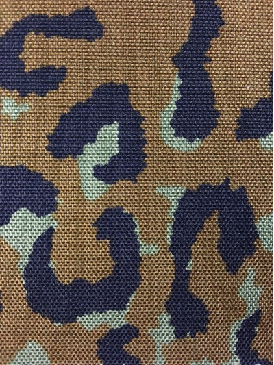 HK-GOSG  888PR   500D CORDURA *102T with Leopard Print  PU2 正面照